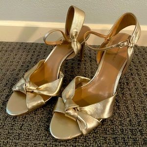 Gold Banana Republic Heels